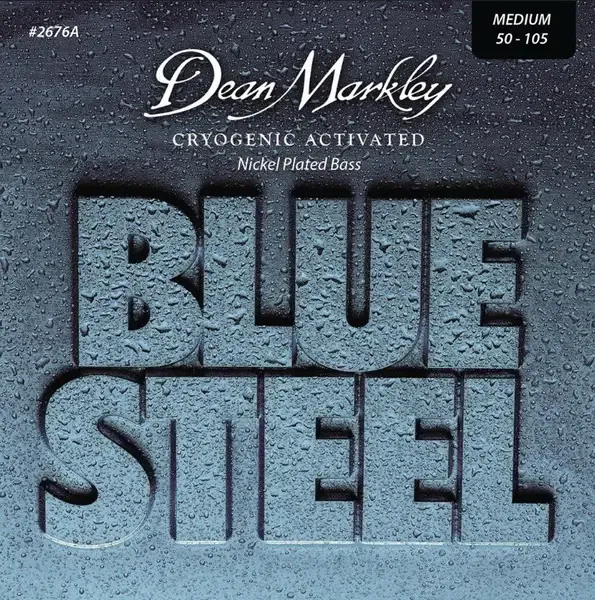 Комплект струн для бас-гитары Dean Markley Blue Steel NPS DM2676A, 50-105