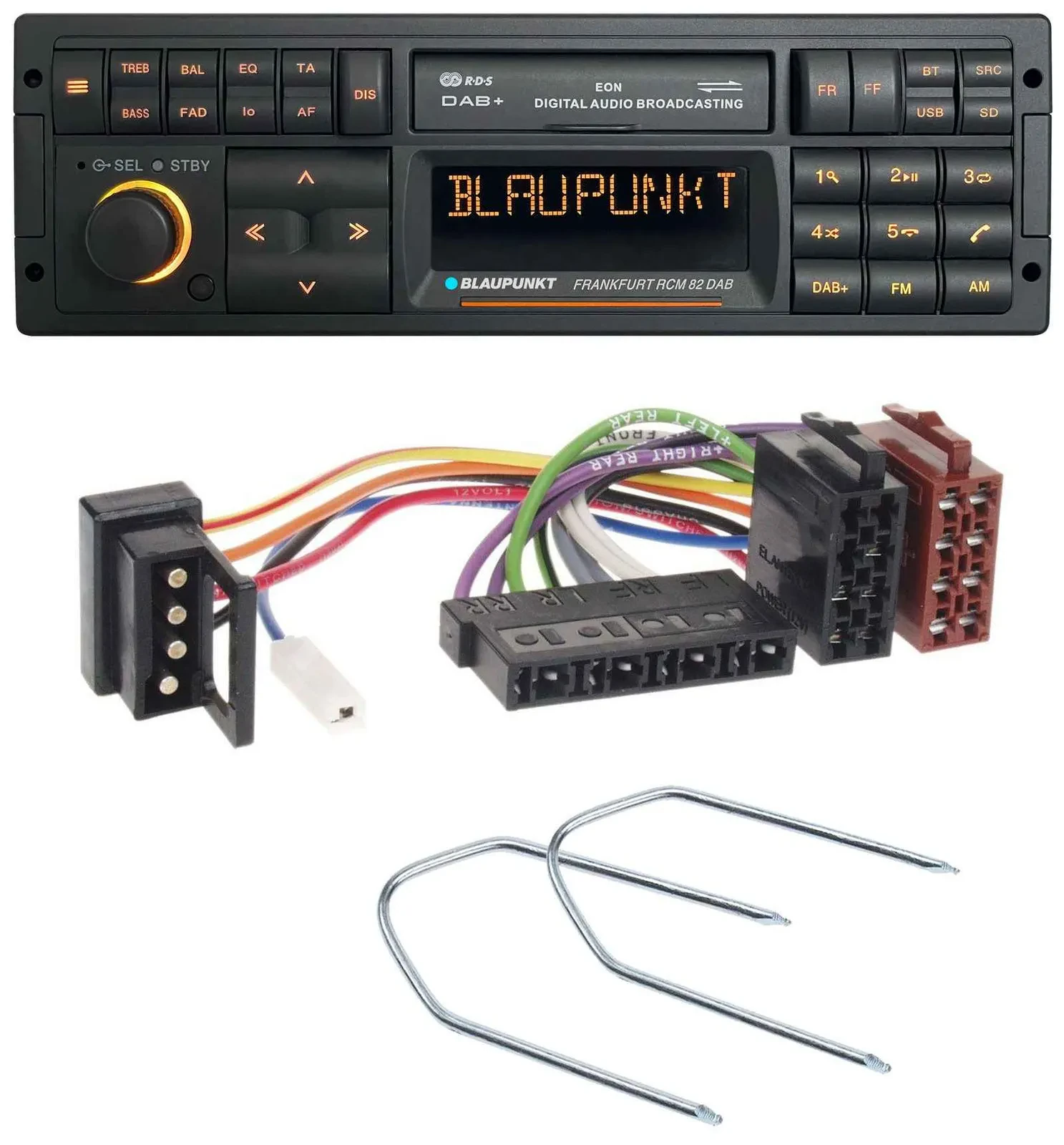 Blaupunkt USB DAB SD MP3 Bluetooth Autoradio für Mercedes E-Klasse W124 S-Klasse