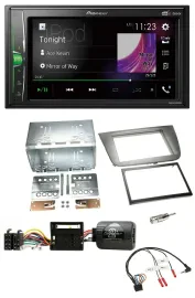 Автомагнитола Pioneer 2DIN, DAB, USB, Bluetooth для Seat Altea/Altea XL/Toledo