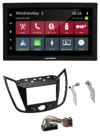 Blaupunkt DAB Bluetooth USB MP3 2DIN Autoradio für Ford Kuga (DM2, ab 2013)