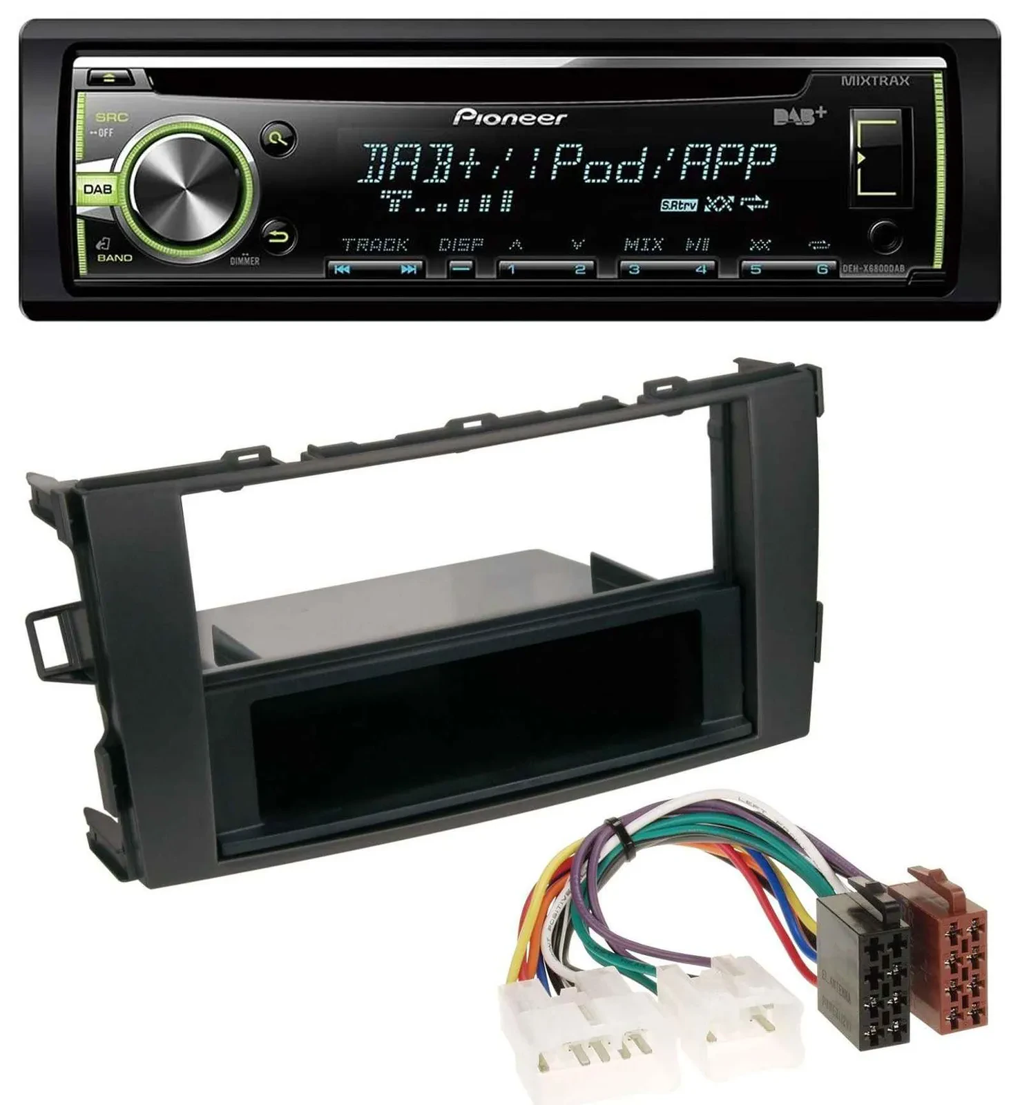 Автомагнитола для Toyota Auris (с 2007) Pioneer CD, USB, AUX, DAB