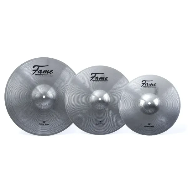Reflex Beckenset 14 16 18 Zoll Ride Drummer Handtuch Speziallegierung
