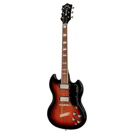 Электрогитара Guild Polara Deluxe Solid Body Rosewood FB Vintage Sunburst