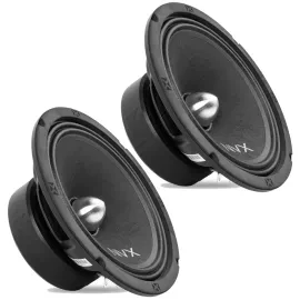 Pair 2 NVX VPRO8BM 250W RMS 8" V-Series Pro Midrange