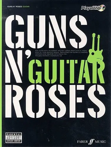 Ноты MusicSales AUTHENTIC PLAYALONG GUNS N' ROSES (GUITAR) GTR