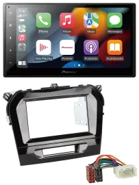 Pioneer DAB Bluetooth 2DIN USB MP3 Autoradio für Suzuki Vitara (ab 2015)