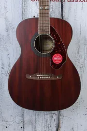 Fender Tim Armstrong Hellcat Concert Acoustic Electric Guitar Natural Satin