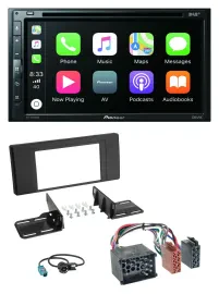 Pioneer DVD 2DIN MP3 DAB Bluetooth USB Autoradio für BMW X5 (E53 2000 2002)