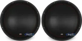 2) MTX 5515-44 55 Series 1600W DVC Dual 4-Ohm 15" Car Audio Subwoofers Package