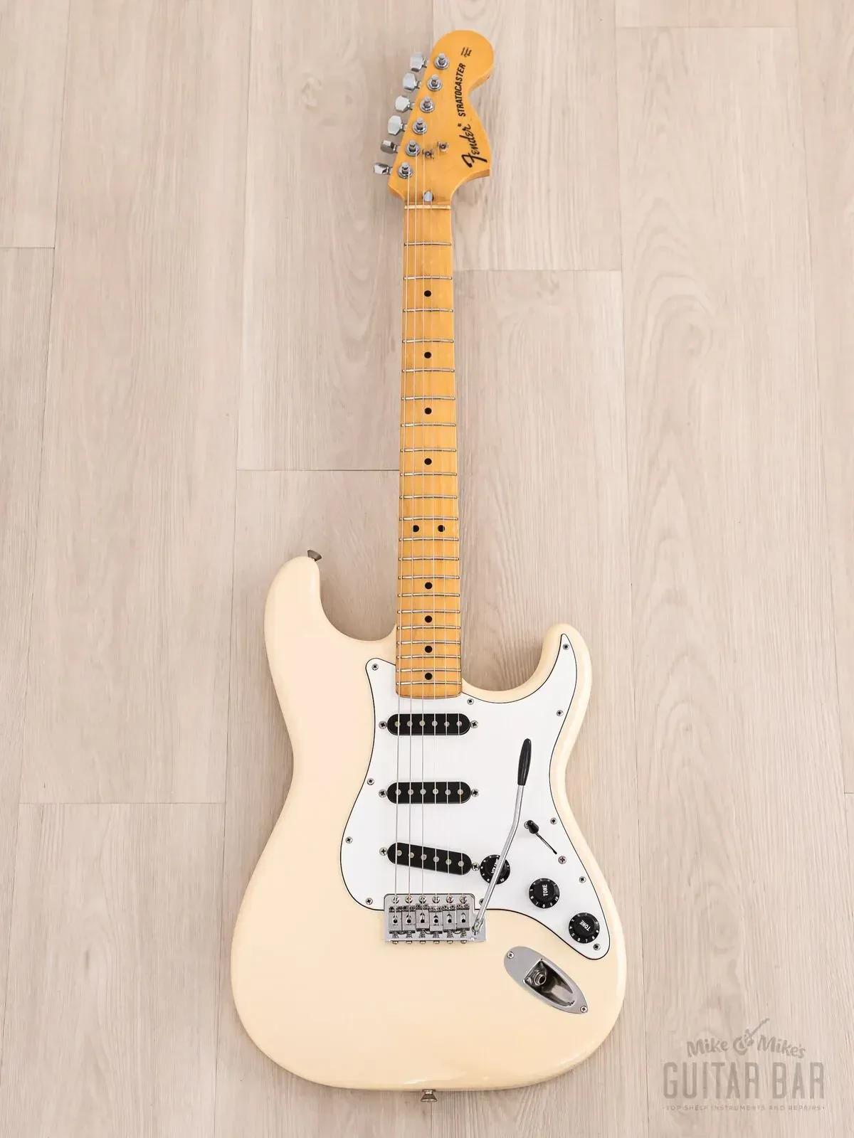Электрогитара Fender 1972 Stratocaster ST72-58US SSS Olympic White w/gigbag Japan 2002