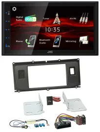 JVC USB Bluetooth MP3 DAB 2DIN Autoradio für Land Rover Evoque ab 2011