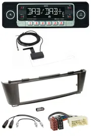 Dietz DAB Bluetooth USB MP3 Autoradio für Nissan Almera (ab 2003)