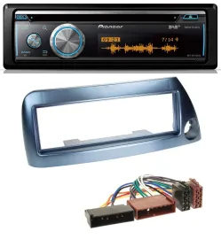 Pioneer MP3 DAB USB CD Bluetooth Autoradio für Ford Ka bis 2008 blau-metallic