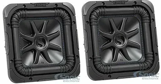 Сабвуфер для авто Kicker 44L7S82 Solo-Baric L7 8" 450W RMS, Dual 2 Ohm (набор, 2 шт)