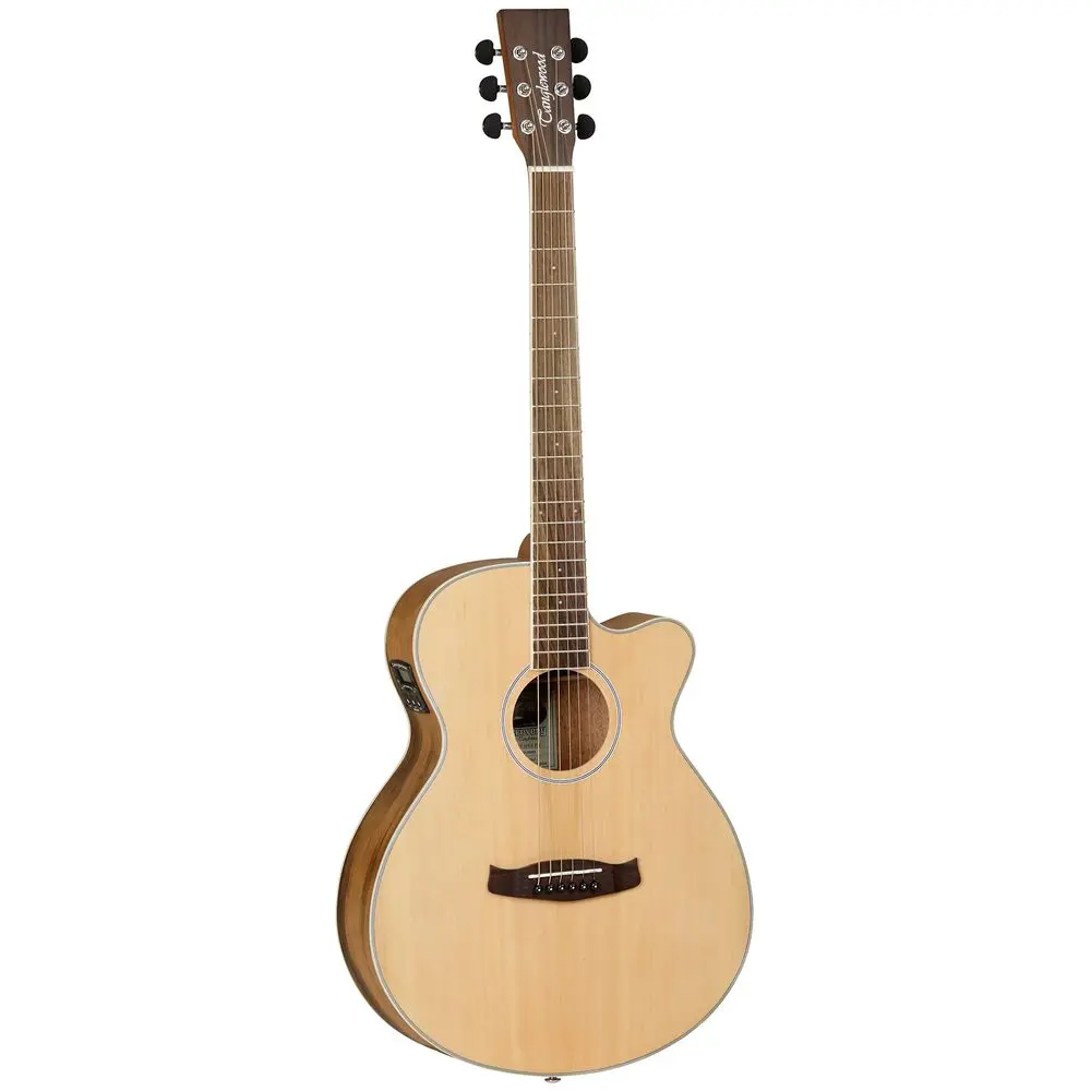 Электроакустическая гитара Tanglewood Guitars DBT SFCE PW Super Folk Natural Open Pore Satin