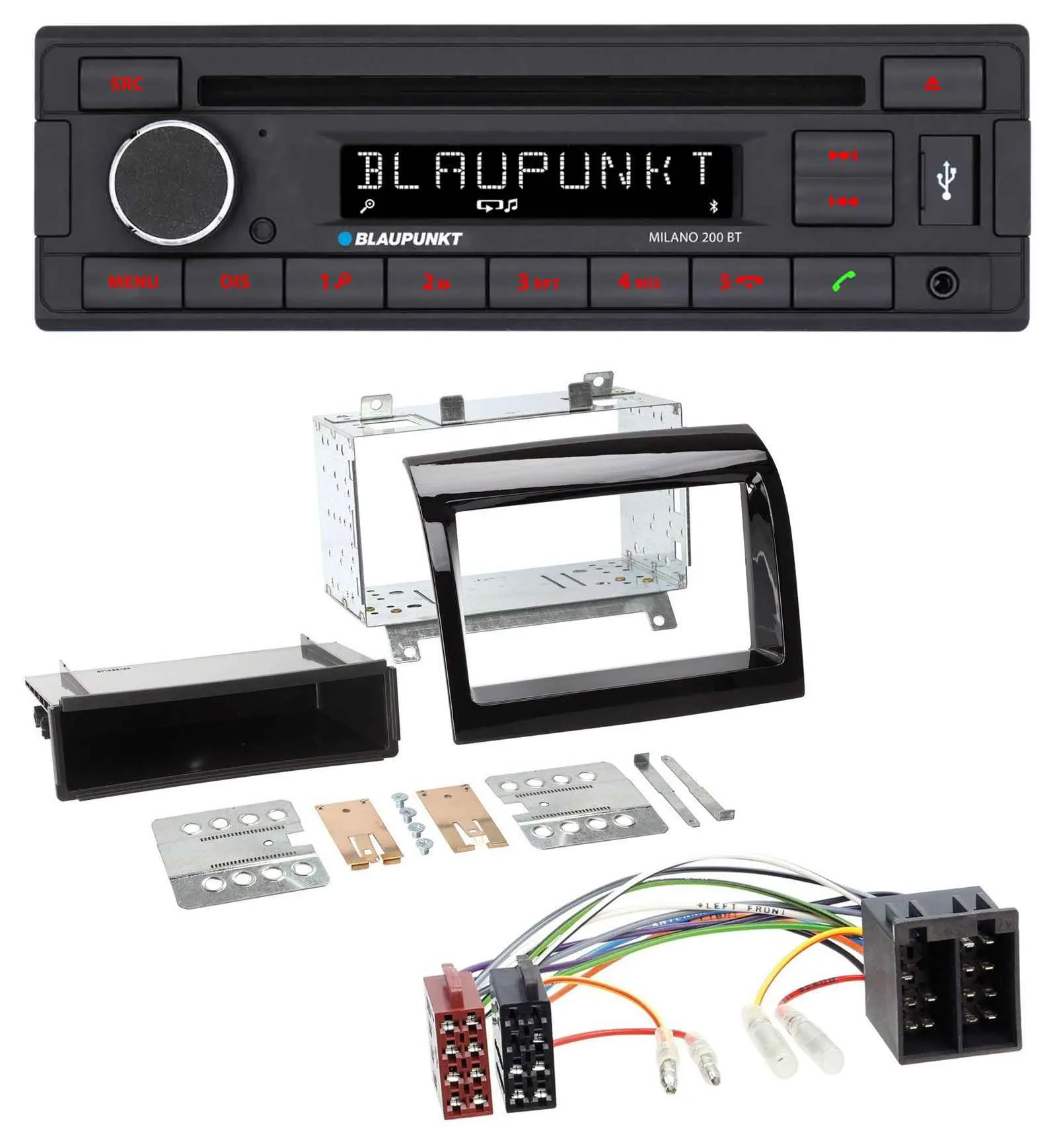 Автомагнитола для Peugeot Boxer/Citroen Jumper Blaupunkt MP3 USB CD Bluetooth AUX