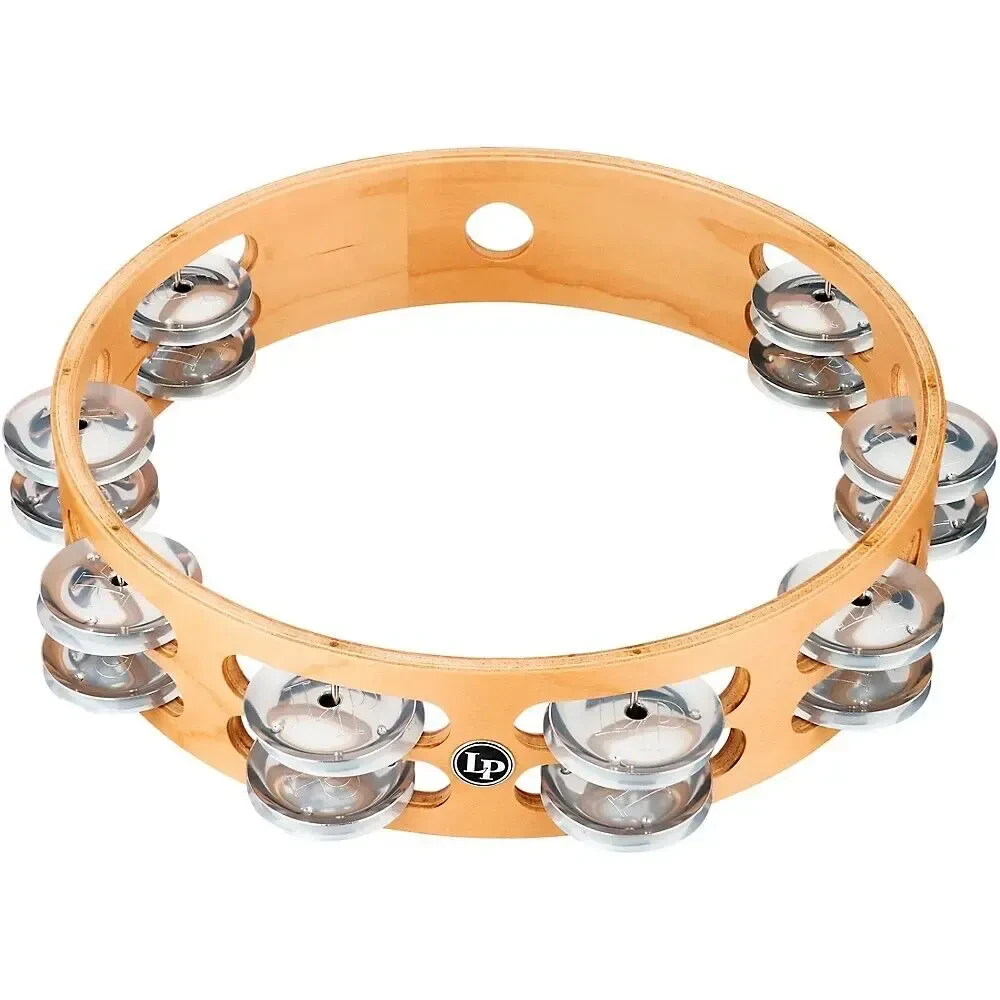 Тамбурин Latin Percussion 10" PRO Double Row Tambourine Aluminum