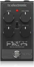 Педаль эффектов для электрогитары TC Electronic Fangs Metal Distortion