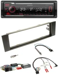 Kenwood Lenkrad Bluetooth USB DAB Autoradio für Audi A3 03-06 Teilsystemadapter
