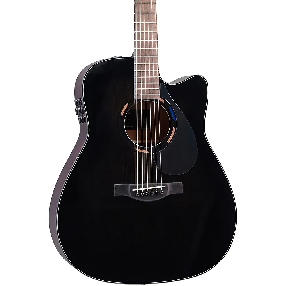 Электроакустическая гитара Yamaha TAG1 C DLX Dreadnought, полупрозрачный черный