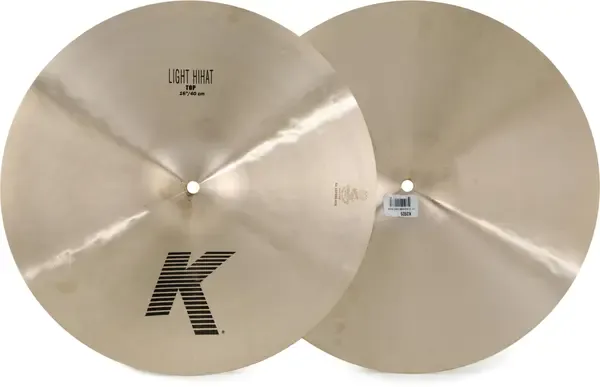 Тарелка барабанная Zildjian 16" K Light Hi-Hat (пара)