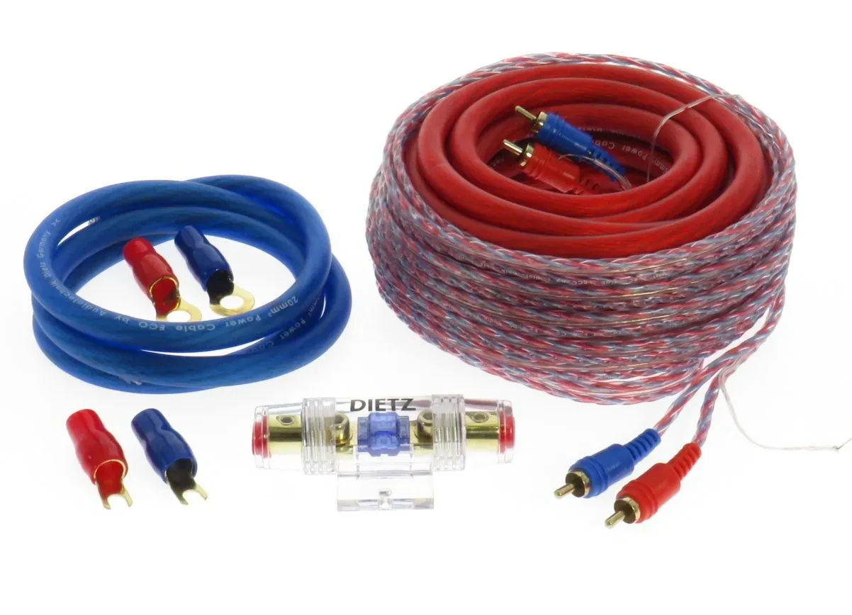 Кабельный набор для усилителя Dietz 23089 (20120) 20 мм²