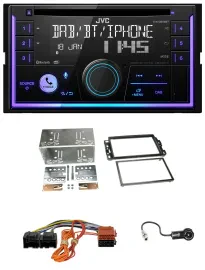 JVC MP3 USB 2DIN DAB Bluetooth CD Autoradio für Cadillac BLS (2006-2010)