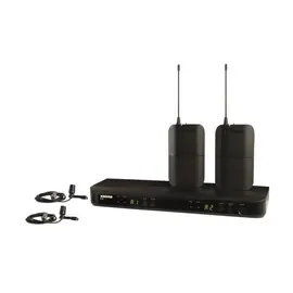 Микрофонная радиосистема Shure BLX188/CVL Dual Channel Lavalier Wireless System, H10: 542.125-571.800MHz