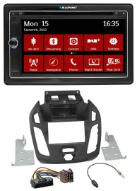 Blaupunkt Bluetooth DAB 2DIN USB DVD MP3 Autoradio für Ford Transit 12-18 ohne D