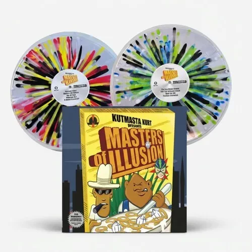 Виниловая пластинка Kutmasta Kurt - Masters of Illusion [New Vinyl LP] Colored Vinyl, Ltd Ed