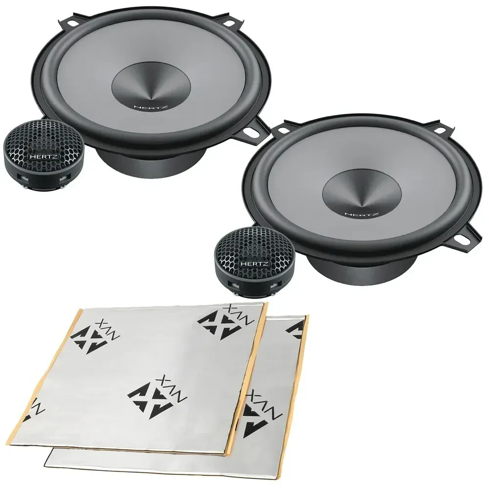 Hertz K130 110W RMS 5.25" Component Speakers with Sound Damping (2 Pairs)
