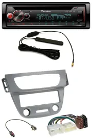 Pioneer USB DAB MP3 Bluetooth CD Autoradio für Renault Megane 3 (12-14) - grau