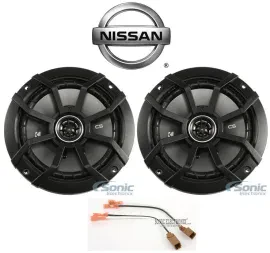 Kicker Front Door 6.5" Car Speaker Replacement For 2002-2018 Nissan Altima Sedan