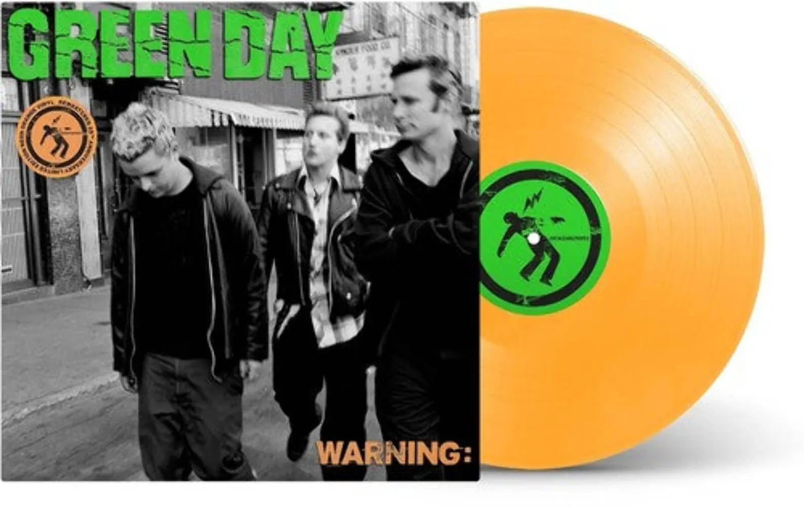 Виниловая пластинка Green Day - Warning (25th Anniversary Deluxe Edition) [Orange Vinyl] NEW Vinyl