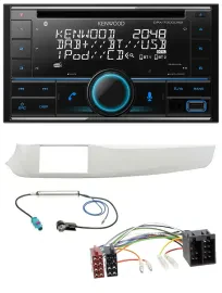 Kenwood CD 2DIN DAB USB MP3 Bluetooth Autoradio für Alfa Romeo Giulietta 2010-20