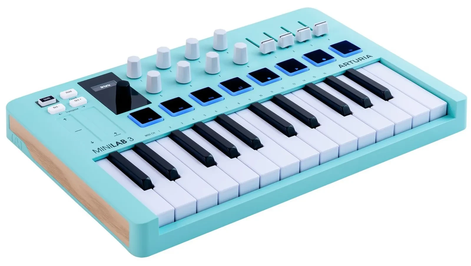 MIDI-клавиатура Arturia MiniLab 3 Aquamarine 25-Key
