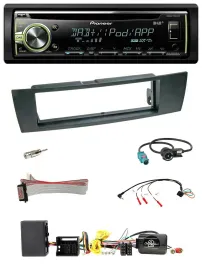 Pioneer DAB USB MP3 Lenkrad CD Autoradio für BMW 1er E87 2004-2013 Aktiv