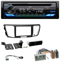 Автомагнитола для Honda Accord JVC Bluetooth, MP3, USB, DAB, CD