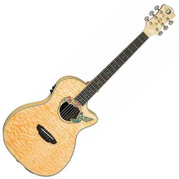 Электроакустическая гитара Luna FAU HUM
