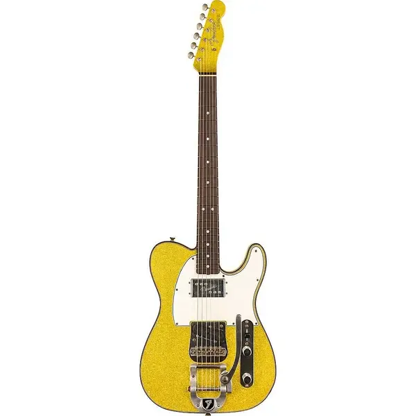 Электрогитара Fender Custom Shop Limited Edition Cunife Telecaster Custom Journeyman Relic Chartreuse Sparkle