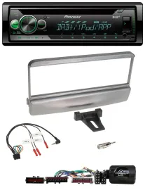 Автомагнитола Pioneer CD/USB MP3 DAB для Ford Mondeo (2000–2002), серебристый