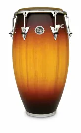 Latin Percussion LP Classic Model Wood 12-1/2" Tumbadora - Matte Sunburst/Chrome