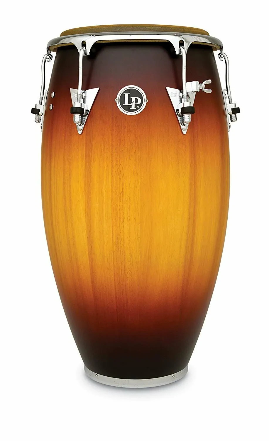 Latin Percussion LP Classic Model Wood 12-1/2" Tumbadora - Matte Sunburst/Chrome