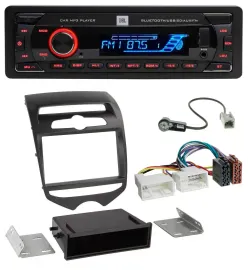 JBL AUX MP3 USB Bluetooth SD Autoradio für Hyundai ix20 (ab 10) man. Klima