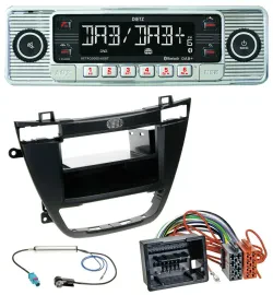 Dietz Bluetooth MP3 DAB USB Autoradio für Opel Insignia 2008-2013 schwarz