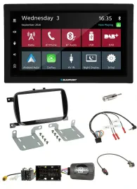 Blaupunkt DAB Bluetooth USB Lenkrad 2DIN Autoradio für 500 X ab 2016 Facelift Pi