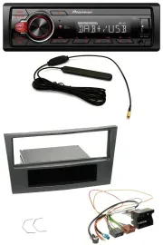 Автомагнитола для Opel Antara/Astra H/Zafira B (с 2005) Pioneer 1-DIN, DAB, MP3, USB, AUX