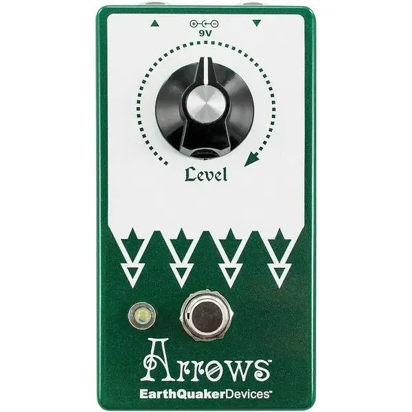 Педаль эффектов для электрогитары EarthQuaker Devices Arrows V2 Preamp Booster