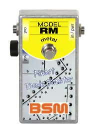 Педаль эффектов для электрогитары BSM Treble Booster RM-Metal