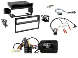 Einbauset Lenkradadapter DIN Autoradio für Nissan Tiida Versa C11 2007-2011